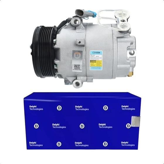 Imagem de Compressor ar Condicionado gm Zafira 2.0 8/16v 2001 em Diante Delphi