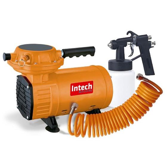 Imagem de Compressor ar direto 3,8 pés com pistola e mangueira - WindJet - Intech Machine