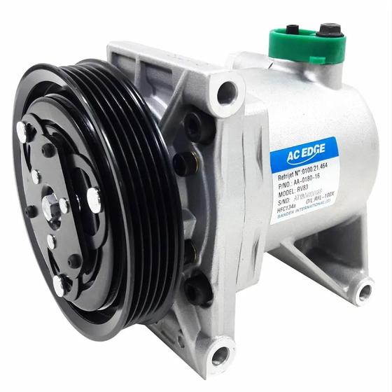 Imagem de Compressor Calsonic 12V Polia 5PK P/ Fiat Uno Palio Strada Siena Novo  Uno