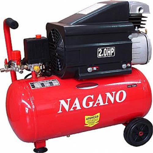Imagem de Compressor de ar 2 HP 24L, 110V - NCA24L2HP - Nagano