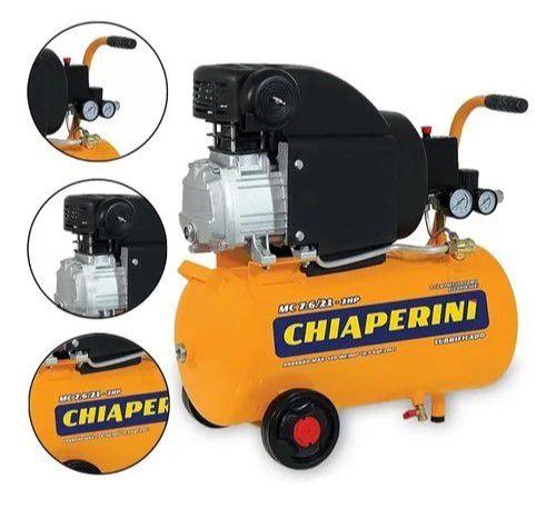 Imagem de Compressor De Ar 21 Litros 2hp Chiaperini Mc 7.6/21 220v