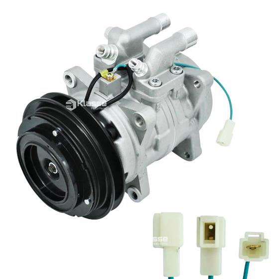 Imagem de Compressor de Ar Condicionado  10P15 1V 24V 8 Fixações