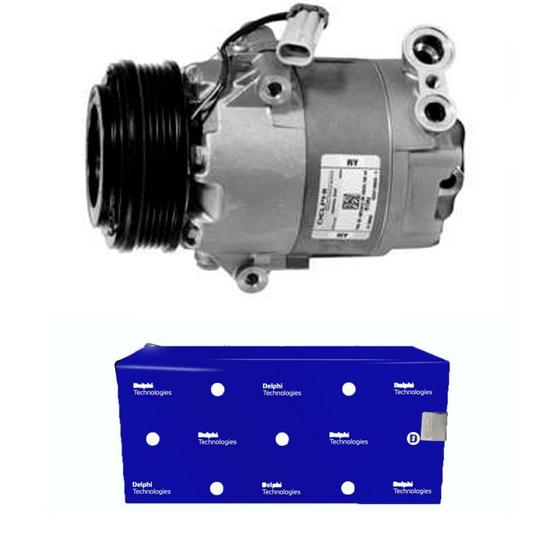 Imagem de Compressor de Ar Condicionado Corsa 2001 a 2014 CS10040 Delphi