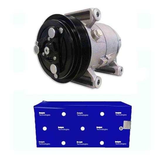 Imagem de Compressor de Ar Condicionado Mobi 2017 a 2024 CS10099