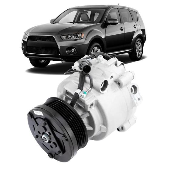 Imagem de Compressor de Ar Condicionado Outlander 2007 - 2012