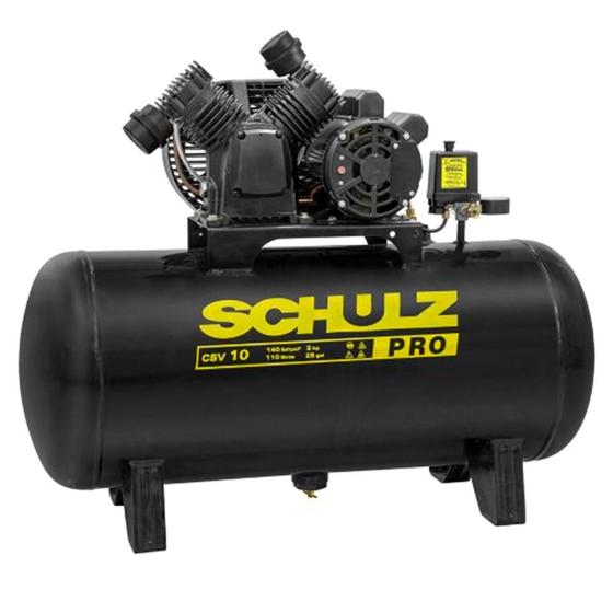 Imagem de Compressor de Ar CSV 10/110 2 hp Monofásico Schulz