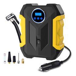 Compressor de ar digital para bomba de ar de carro portátil inflador de pneu com luz LED CC 12 V Menor preço em Compressor de ar digital para bomba de ar de carro portátil inflador de pneu com luz LED CC 12 V