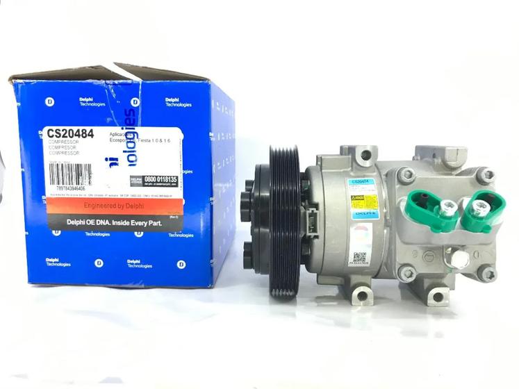 Imagem de Compressor De Ar Fiesta / Ecosport 1.0 1.6 Delphi - CS20484