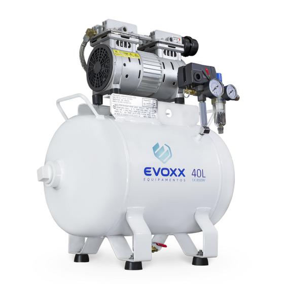 Imagem de Compressor de Ar Odontológico Evoxx - 40 L 1,14 HP