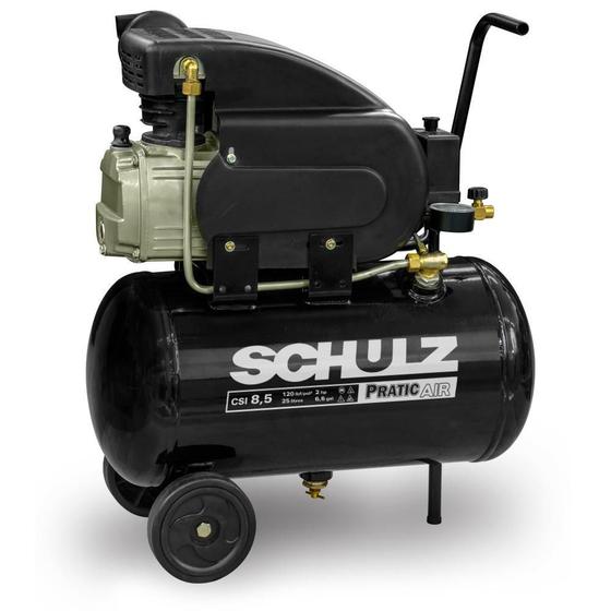 Imagem de Compressor De Ar Pratic Air Csi 8,5/25 2Cv Schulz 127V