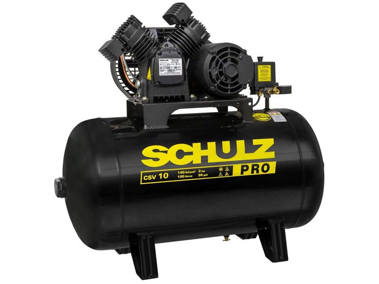 Imagem de Compressor de Ar Schulz 2HP 100L 10 Pés