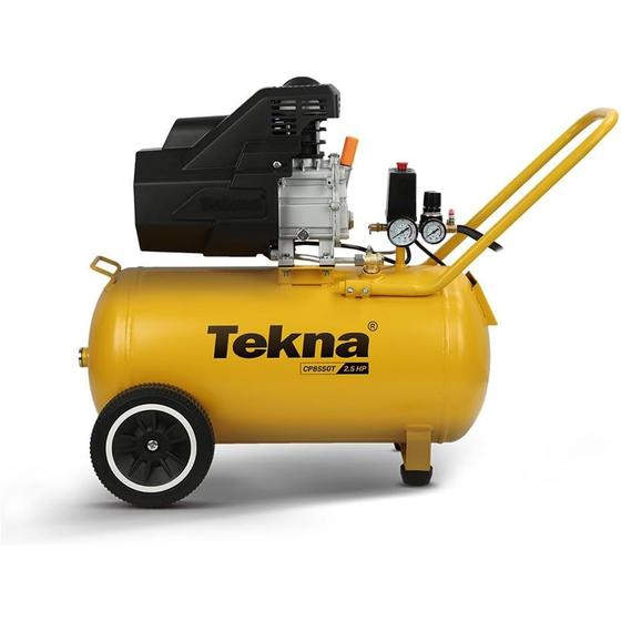 Compressor de Ar Tekna CP8550T-1C 50L 110V Imagem de Compressor de Ar Tekna CP8550T-1C 50L 110V