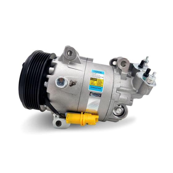 Imagem de Compressor Delphi Citroen C3 Air Cross 1.4 1.6 2009 a 2012 C3 1.5 2013 a 2016 Peugeot 206 207 Hoggar