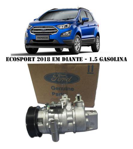 Imagem de Compressor do Ar Condicionado (Motor 1.5 Dragon)  Ecosport 2018 a 2021 - Ford Ka 2017 a 2021 