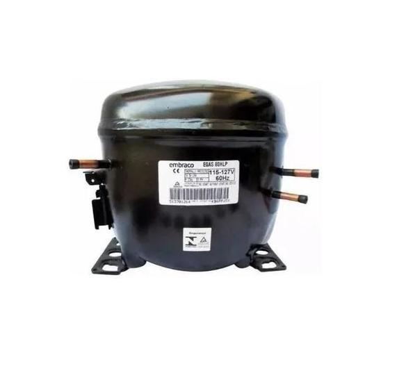 Imagem de Compressor Embraco 1/4+ R-134 110V Ffi8,5Hak Egas80Hlr