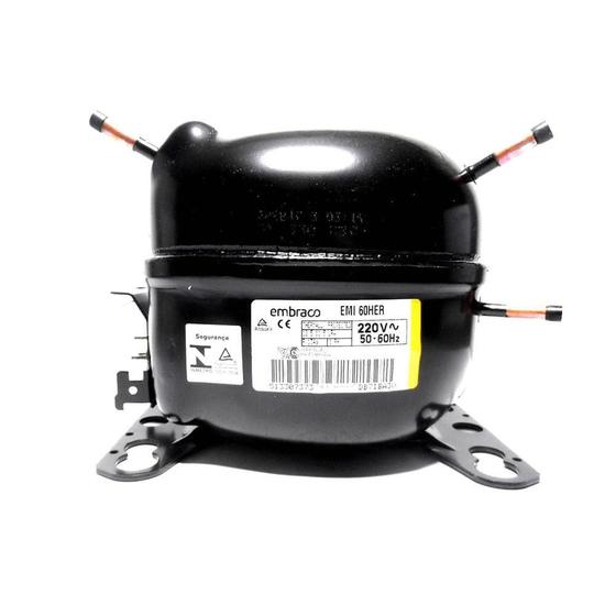 Imagem de Compressor Embraco 1/6 Emi60her R134a 220v - W10393809