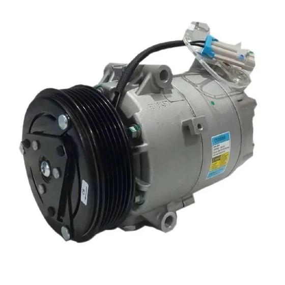 Imagem de Compressor gm celta / prisma 1.0 / 1.4 2002 a 2012 / corsa classic 1.0 / 1.4 / 1.6 2002 a 2011 6pk (modelo cvc) - delphi