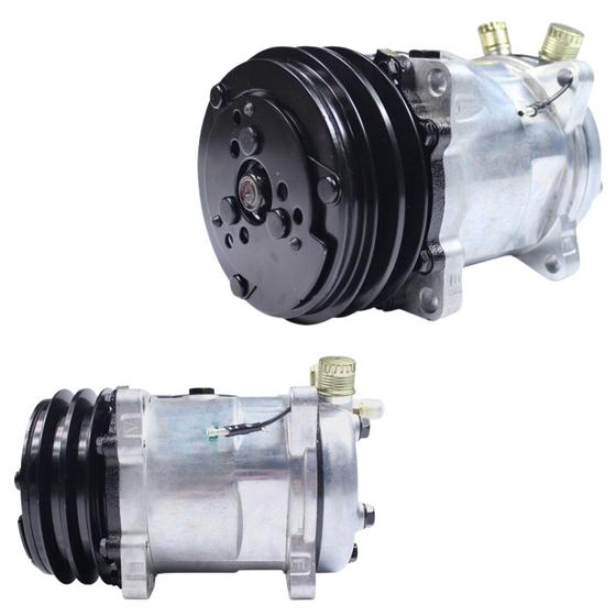 Imagem de Compressor Sanden SD5H14, 2A, 12v, Vertical importado