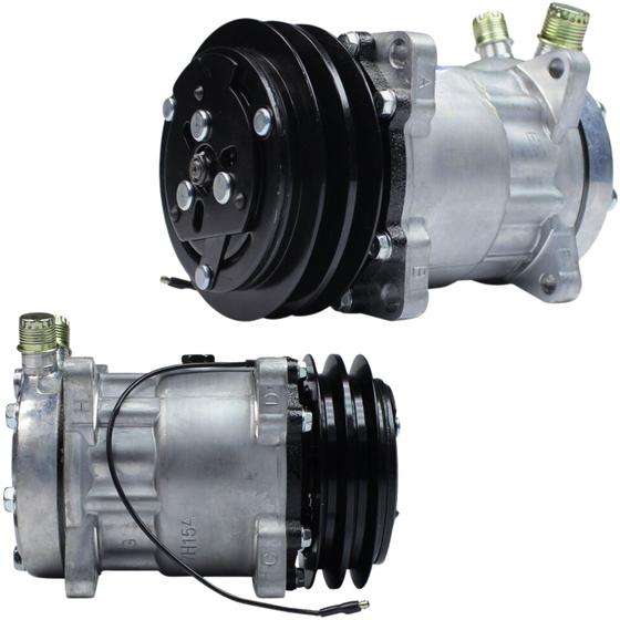 Imagem de Compressor Sanden SD7H15, Orelha, 2A, 12v, Vertical 8x10 importado