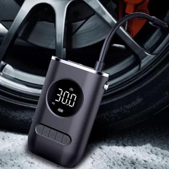 Imagem de Compressor Sem Fio para Pneus de Bicicleta