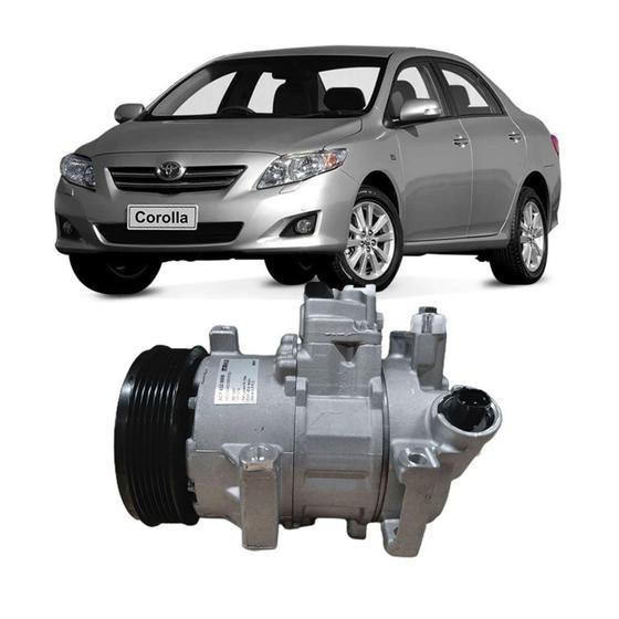 Imagem de Compressor Toyota Corolla 1.8 2008 a 2009 - MAHLE