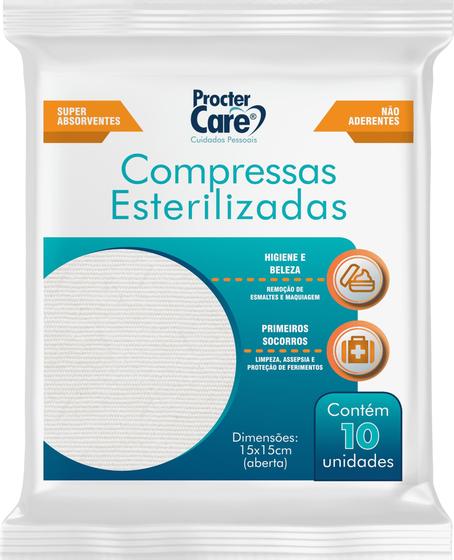 Imagem de Comprressa não aderente estéril - proctercare