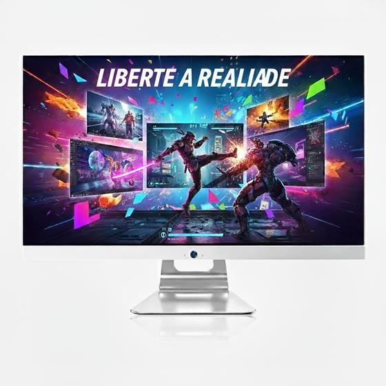 Computador All in One 23,8 Intel Core i7 8GB SSD 512GB Windows 11 Full HD + Teclado e Mouse Sem Fio - Grasep