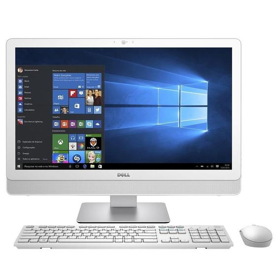Imagem de Computador All in One 3459-A20, Intel Core i5, 4GB RAM, HD 1TB, Tela 23.8", Windows 10, Branco - Dell