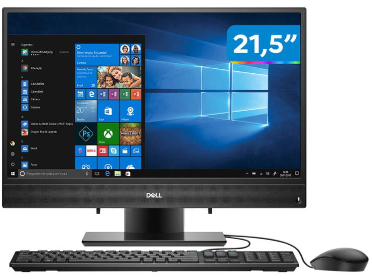 Computador All in One Dell 3280-AS10P Intel Core Menor preço em Computador All in One Dell 3280-AS10P Intel Core