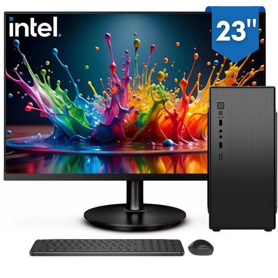 Computador Completo 2Eletro Top Intel Core i7, 16GB RAM, SSD 512GB, Bivolt, Monitor 23" Full HD - CD2E-0135TO Menor preço em Computador Completo 2Eletro Top Intel Core i7, 16GB RAM, SSD 512GB, Bivolt, Monitor 23" Full HD - CD2E-0135TO