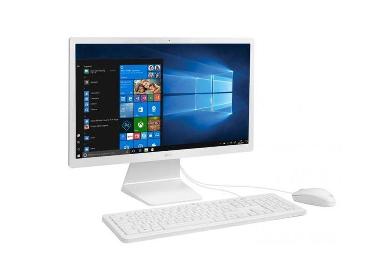 Computador Completo All in One LG Intel Quad Core N4120, 4Gbr ram e SSD 500gb , 21.5" Full HD Menor preço em Computador Completo All in One LG Intel Quad Core N4120, 4Gbr ram e SSD 500gb , 21.5" Full HD