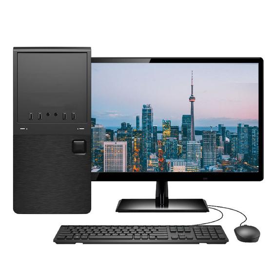 Computador Completo Intel Core i5 6GB HD 2TB Monitor 19.5" LED HDMI Quantum Plus Menor preço em Computador Completo Intel Core i5 6GB HD 2TB Monitor 19.5" LED HDMI Quantum Plus