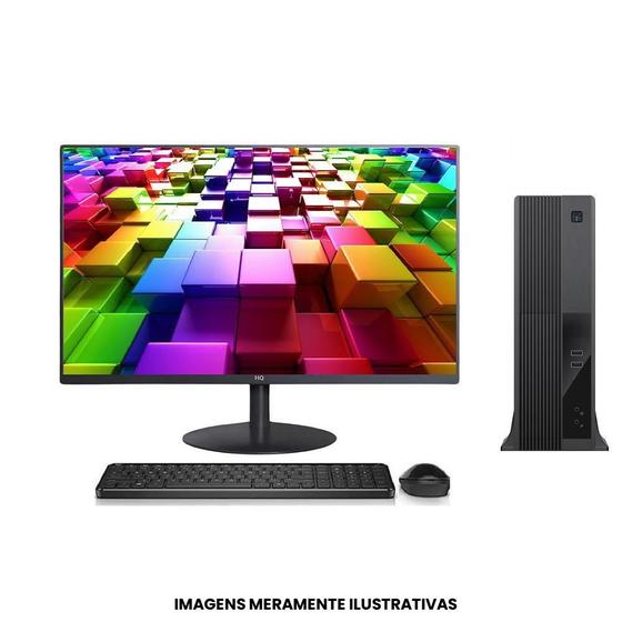 Imagem de Computador Completo, Intel Core I5, 8gb, Ssd 256gb, Monitor Led 15" Hdmi Bestpc Slim