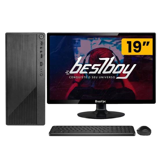 Computador Completo Intel Core i5 8GB SSD 480GB C/ Monitor 19" LED HDMI Menor preço em Computador Completo Intel Core i5 8GB SSD 480GB C/ Monitor 19" LED HDMI