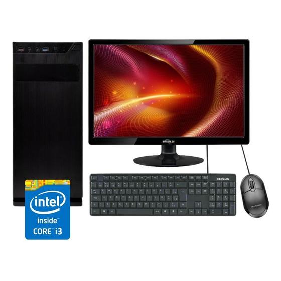 Imagem de Computador Completo Intel i3 - 4Gb Ram - Monitor 17,1''
