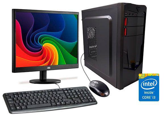 Imagem de Computador Completo Intel i3 - 4Gb Ram - Monitor 18,5''