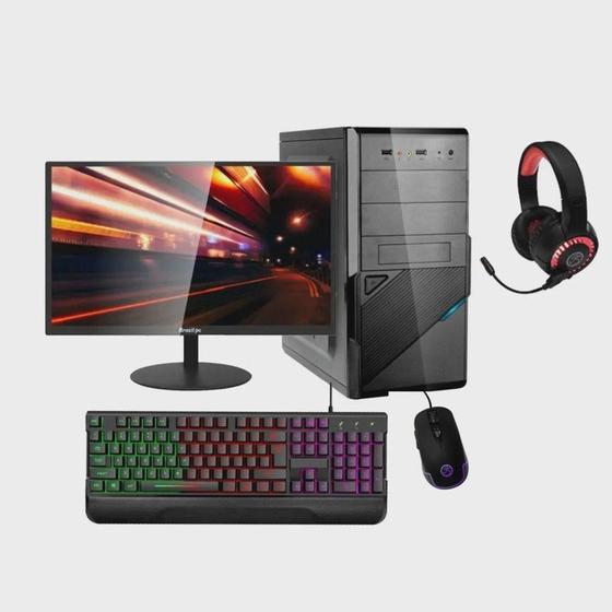 Computador Completo + Kit Gamer Brazil Pc Core I5 650 / 8gb Ram/ Ssd 256gb / Menor preço em Computador Completo + Kit Gamer Brazil Pc Core I5 650 / 8gb Ram/ Ssd 256gb /