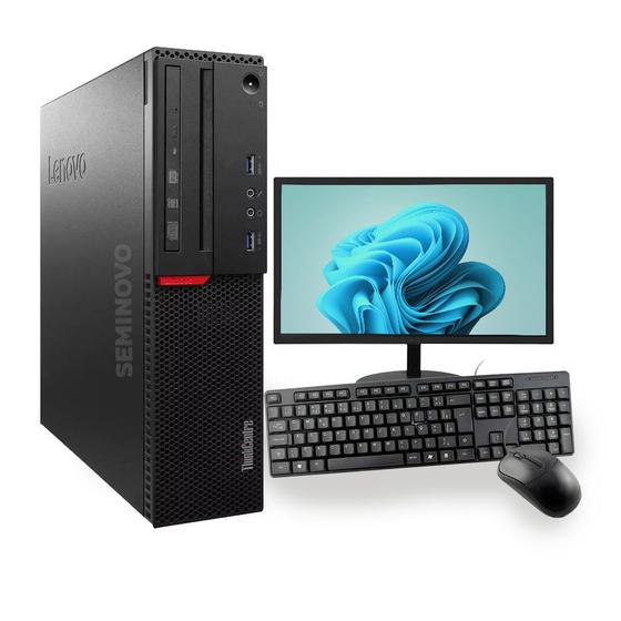 Computador Completo Lenovo M700 I5 6 8GB DDR4 SSD 256GB Menor preço em Computador Completo Lenovo M700 I5 6 8GB DDR4 SSD 256GB
