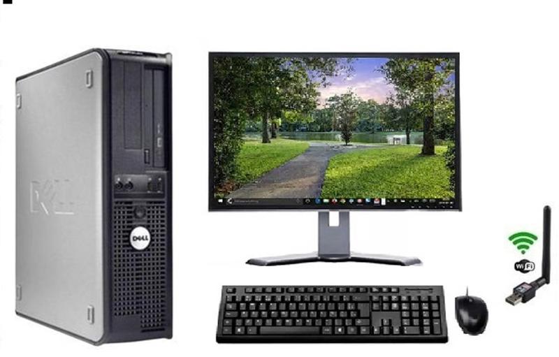 Computador Completo, memoria 4gbddr3, hd ssd 120gb, cpu dell, monitor 17 DELL Menor preço em Computador Completo, memoria 4gbddr3, hd ssd 120gb, cpu dell, monitor 17 DELL