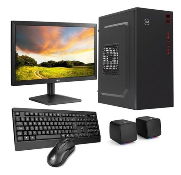 Imagem de Computador completo para escritório e estudo com 8 gb memória ram e ssd