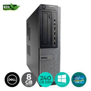 Computador Cpu Desktop Dell Intel I5 3.2ghz 8gb Ssd240 Menor preço em Computador Cpu Desktop Dell Intel I5 3.2ghz 8gb Ssd240