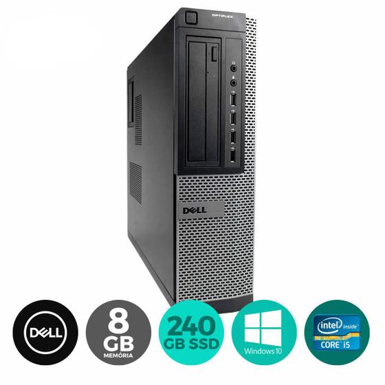 Computador Cpu Desktop Dell Intel I5 3.2ghz 8gb Ssd240 é boa?