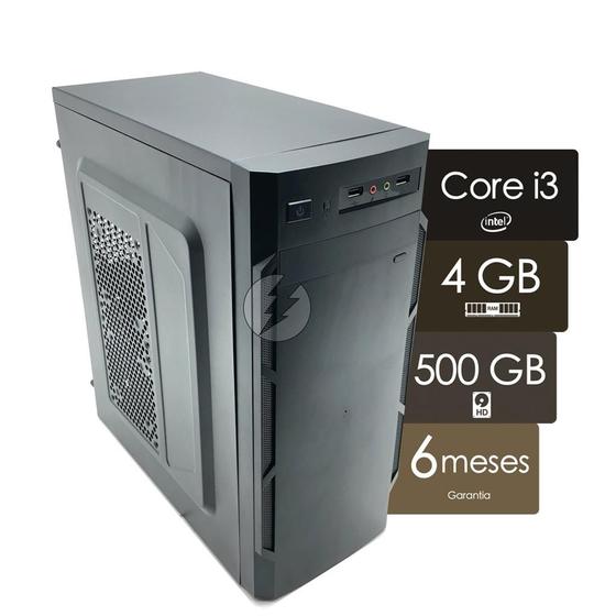 Computador CPU Intel Core i3 3.20Ghz, 4GB, 500GB HD, com WiFi Menor preço em Computador CPU Intel Core i3 3.20Ghz, 4GB, 500GB HD, com WiFi