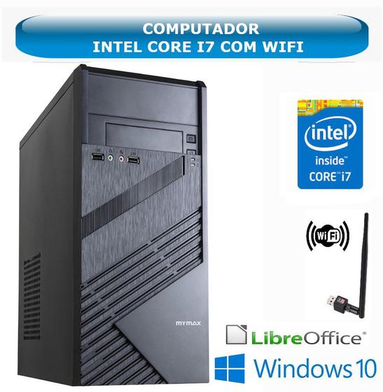 Imagem de Computador CPU PC Intel Core i7 2ª Geração - Memória 8 GB
