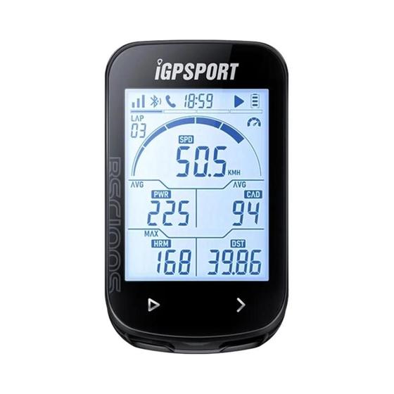 Imagem de Computador de Bicicleta GPS IGPSport BSC100S - Odômetro e Velocímetro com Tela Grande e Sensores