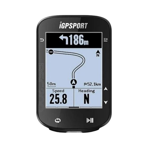 Imagem de Computador de Bicicleta GPS Sem Fio iGPSPORT BSC200C - ANT+ e Bluetooth 5.0