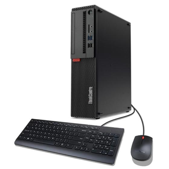 Desktop Lenovo Thinkcentre M80q 11dq002rbp I7-10700 2.0ghz 8gb 256gb Intel Hd Graphics Windows 10 Home Sem Monitor