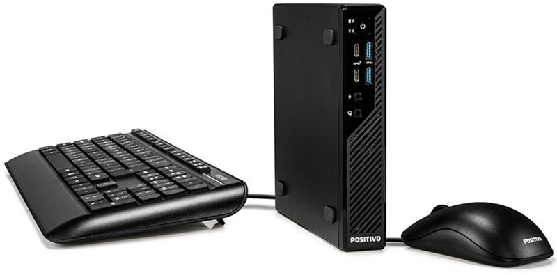 Imagem de computador desktop Positivo C6300 Core i3 10100t 4gb ssd 256nvme Wifi