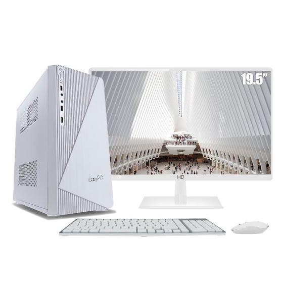 Imagem de Computador EasyPC White Intel Core i7 8GB HD 500GB Monitor LED 19.5" HQ HDMI Branco