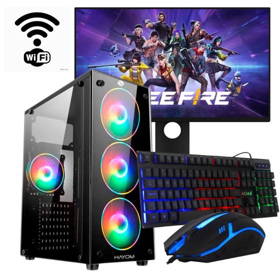Computador Gamer Completo I5 3.2 GHZ HD 500 GB 8GB RAM Monitor 19 Polegadas Menor preço em Computador Gamer Completo I5 3.2 GHZ HD 500 GB 8GB RAM Monitor 19 Polegadas
